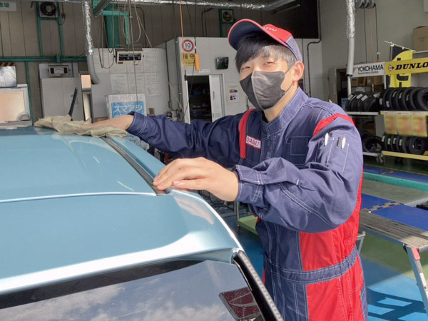 サービス工場の様子